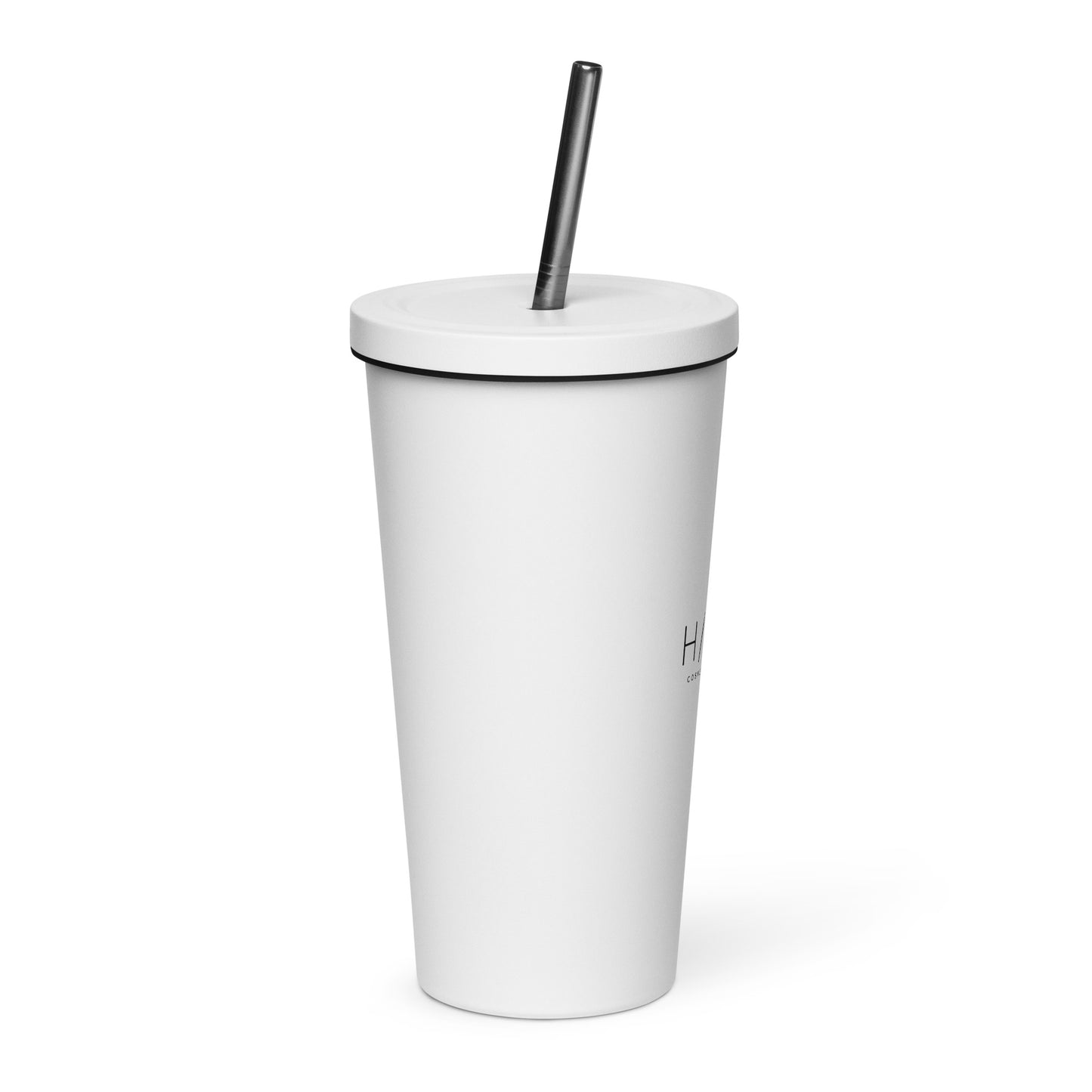 Insulated Tumbler With Straw
