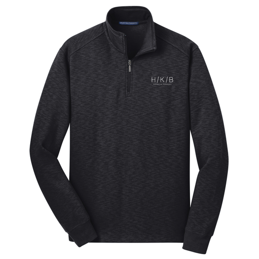 Port Authority® Slub Fleece 1/4-Zip Pullover
